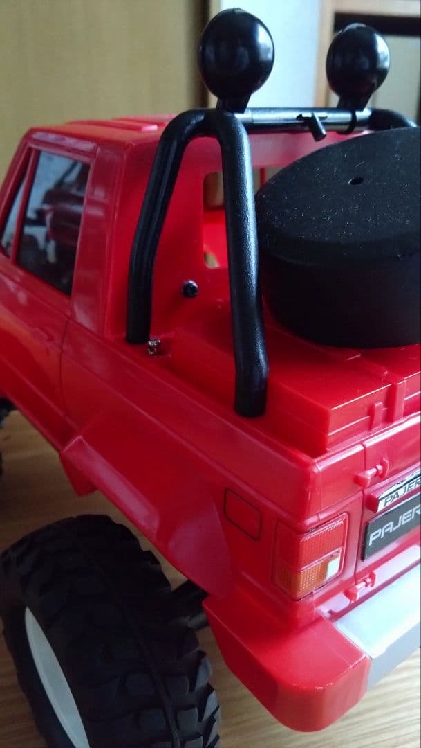 最終価格 タミヤ 1/10 三菱 パジェロ CW-01 カスタム有 デカール付