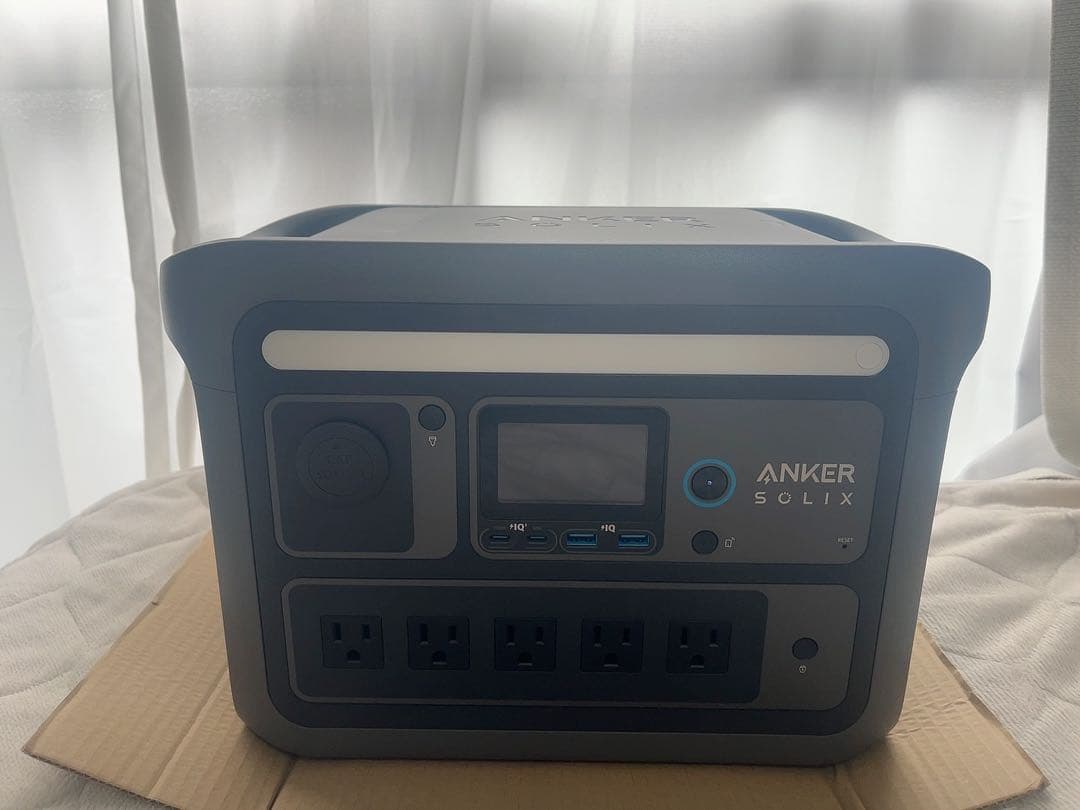 【美品】ANKER SOLIX ポータブル電源　C800