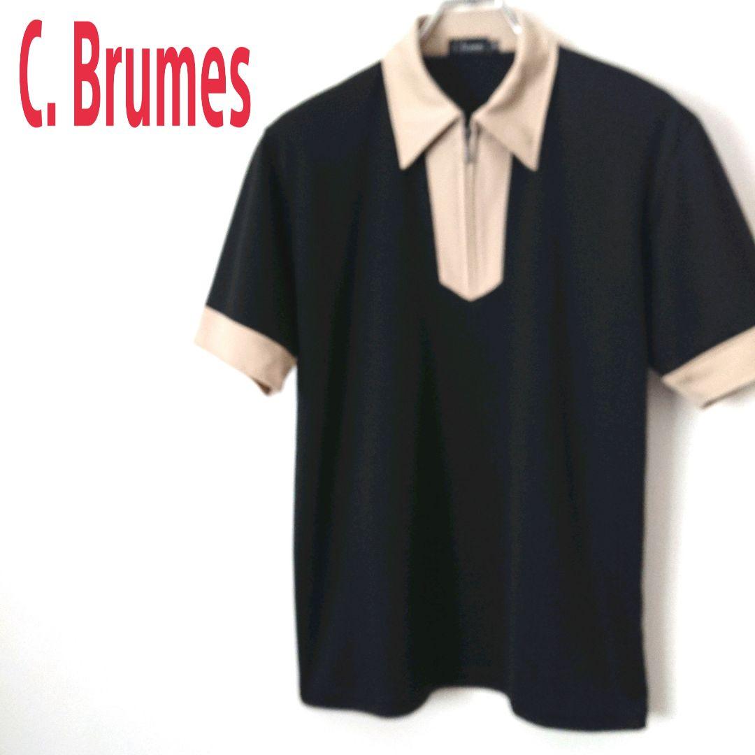 C. Brumes vintage シーブリュームス 半袖 シャツ ポリシャツ