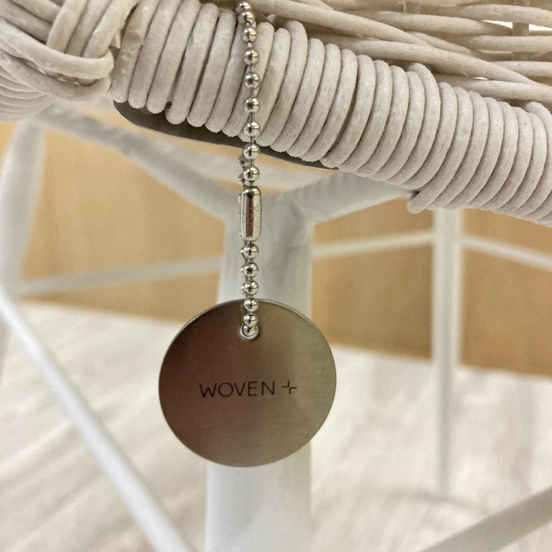 新品オリバー　アウトドアチェア　ガーデンチェア　オランダ　ウーブンプラス　室内外