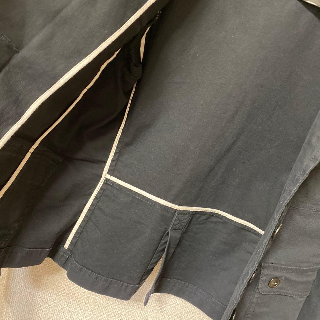 未使用　カルバンクラインジーンズ　黒 デニムジャケット Lサイズ