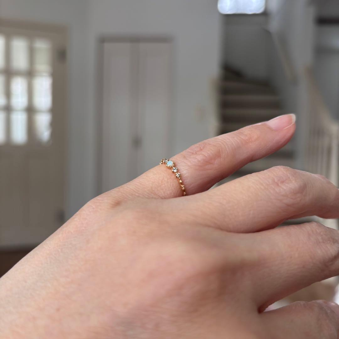 ノジェス　オパール　ピンキーリング　3号