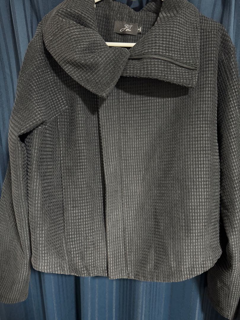 【即日発送】Jcaesar ZIPPER JACKET S斜めジップジャケット