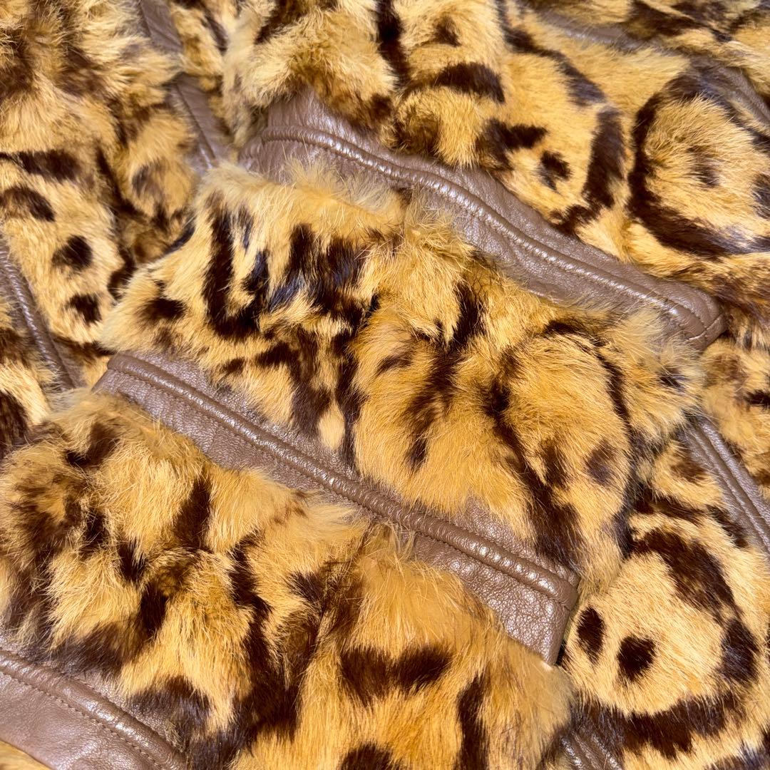 毛皮　フード付き　上着