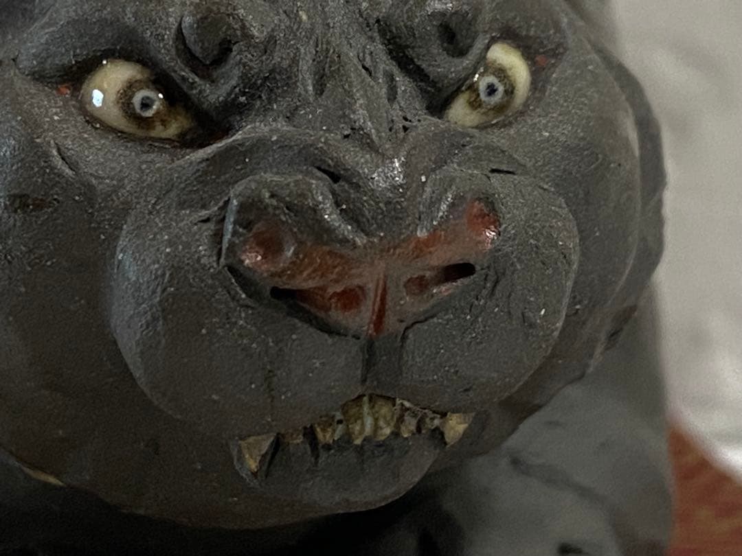 陶都窯【干支 寅】吉田一也様☆裏☆虎☆黒猫☆