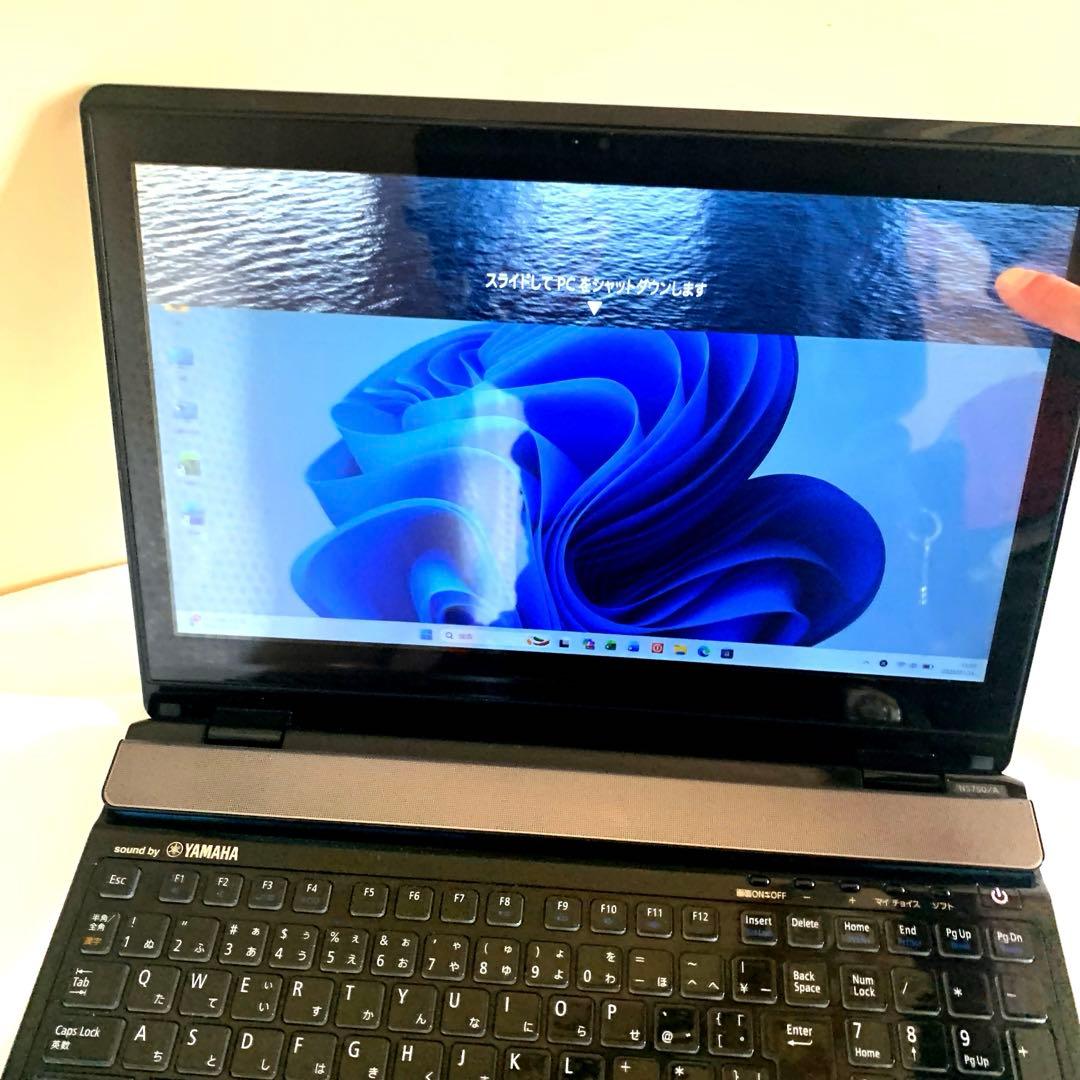 NECi7/16/512SSD タッチパネル付き 2024officeノートPC