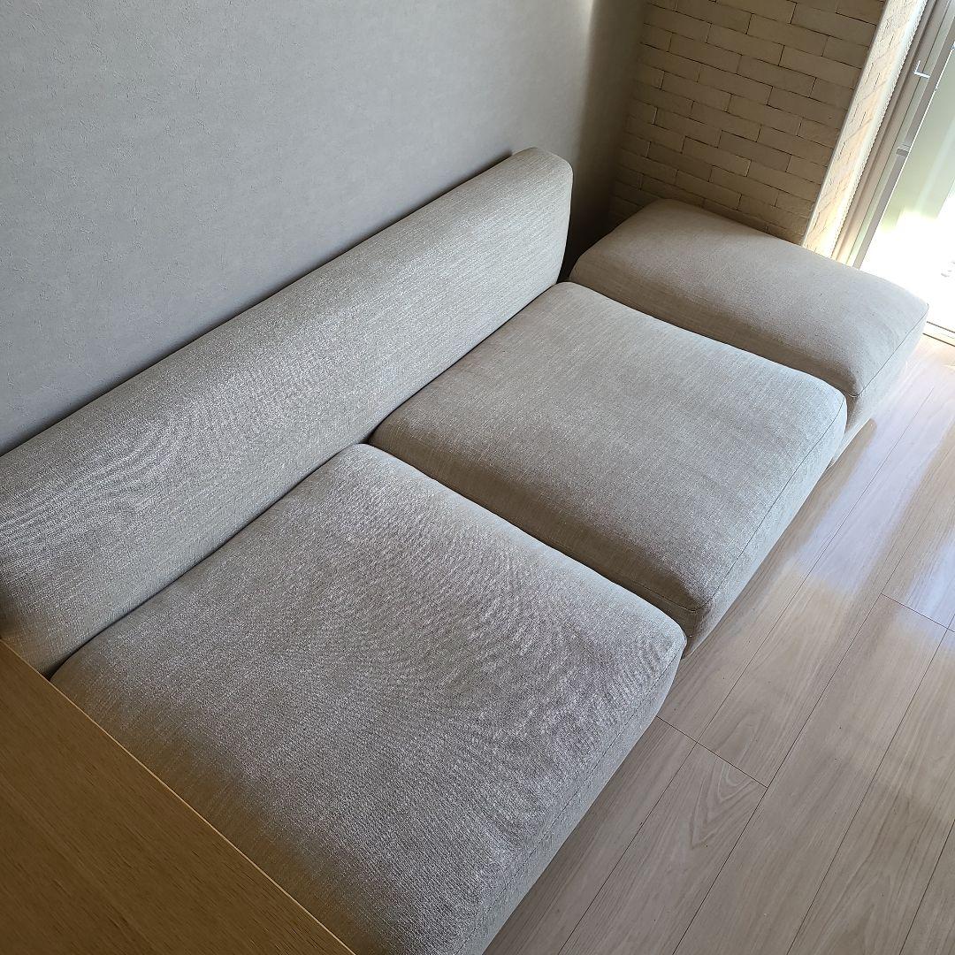 BUILD SOFA 192WOOD(バッククッション＋ウッドアーム)ACTUS