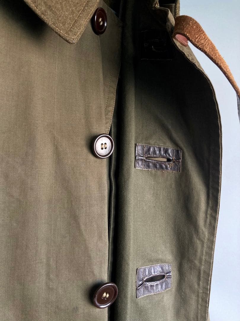ジャケット・アウター 50s Vintage Dutch Army Motorcycle Coat