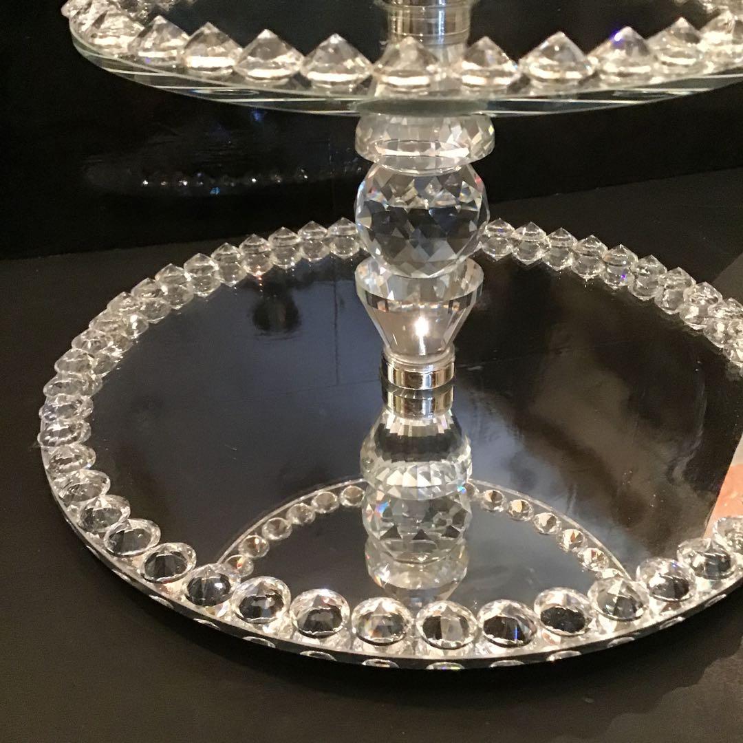 ☆未使用品☆ガラストレー おしゃれ 高級 BT-715