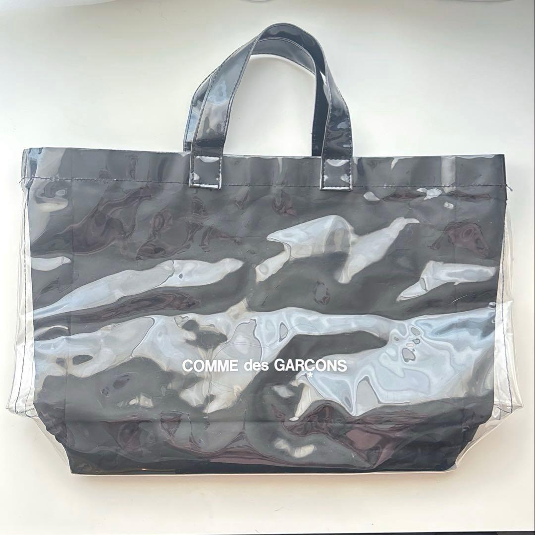 COMME des GARCONS ギャルソン バッグ ブラック 黒 PVC