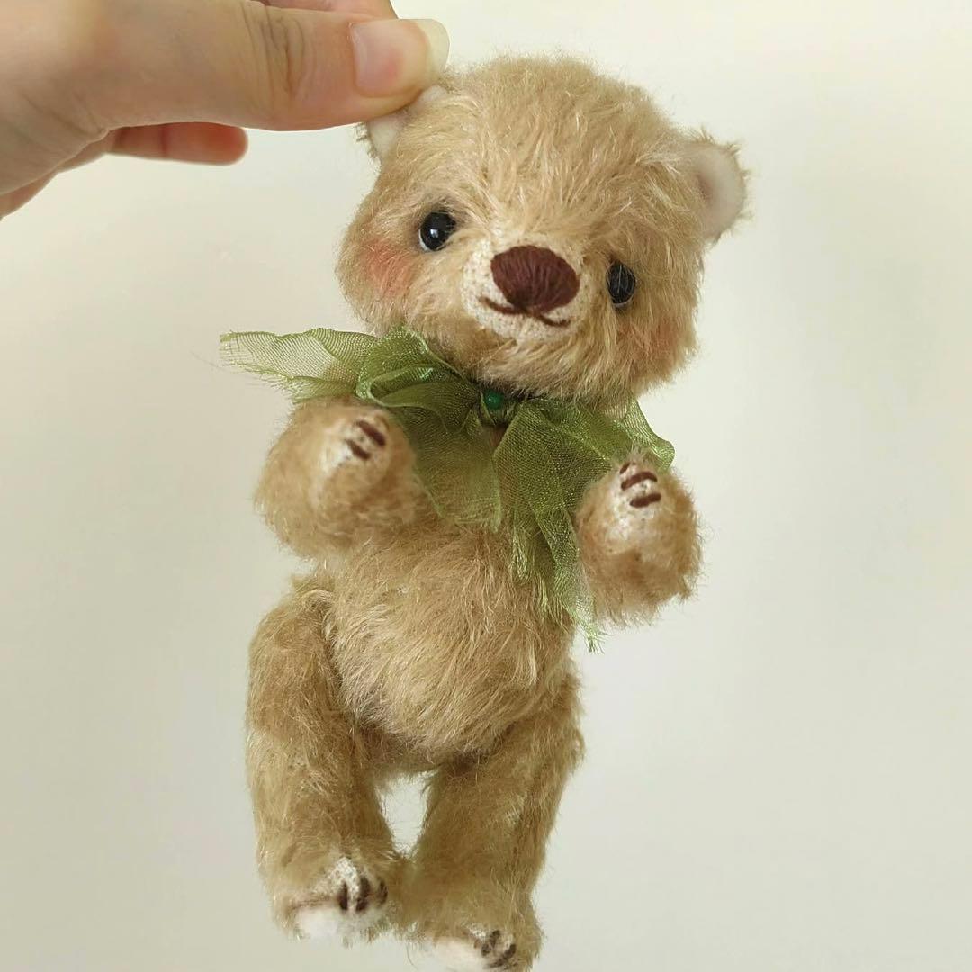 甘えん坊仔熊 ぬいぐるみ アーティストベア ハンドメイド 海外作家様 ベア