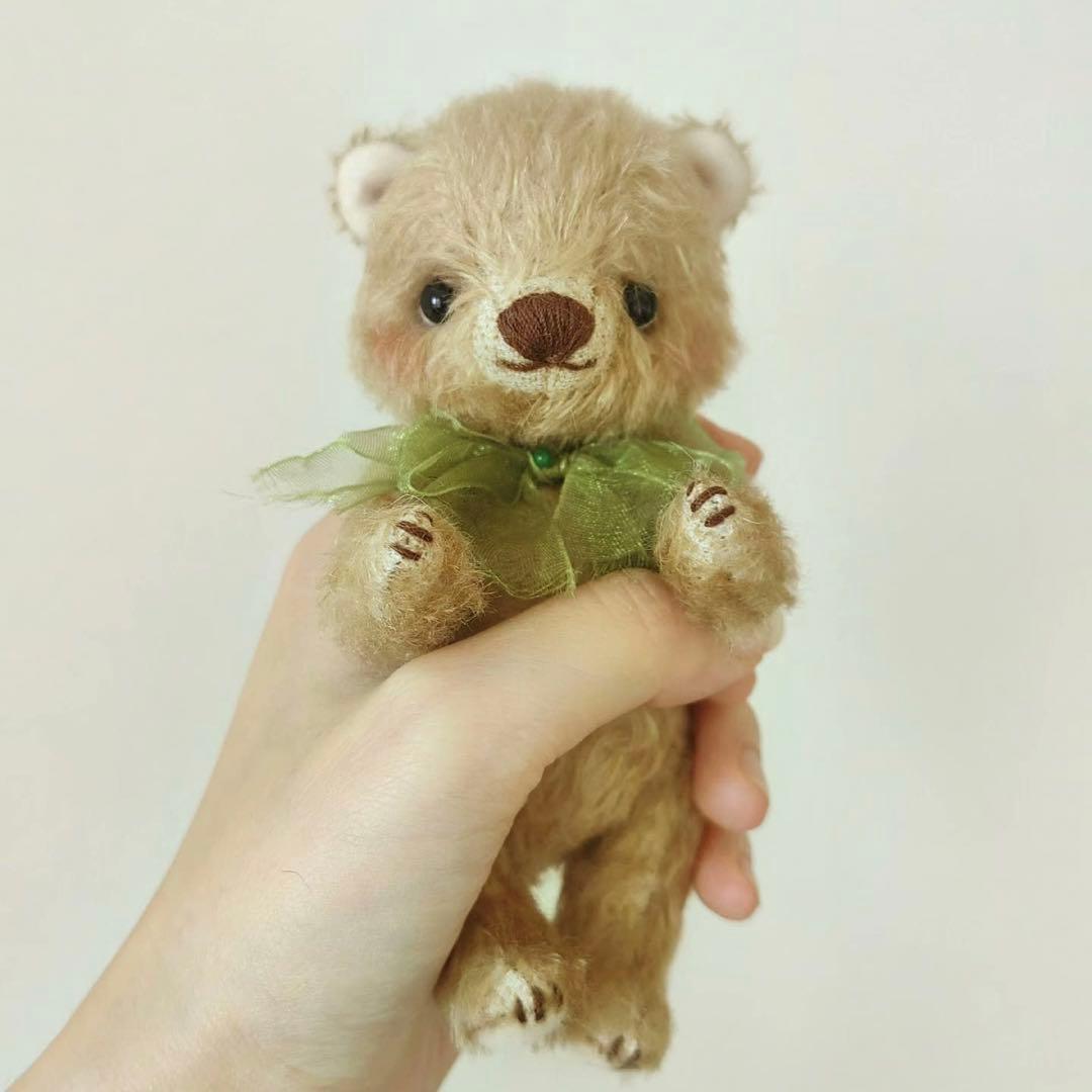 甘えん坊仔熊 ぬいぐるみ アーティストベア ハンドメイド 海外作家様 ベア