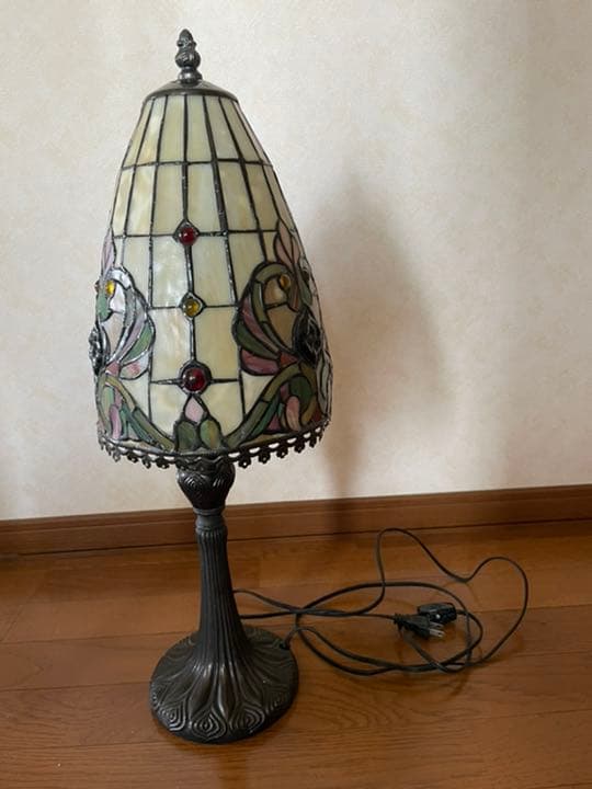 ステンドグラスランプ