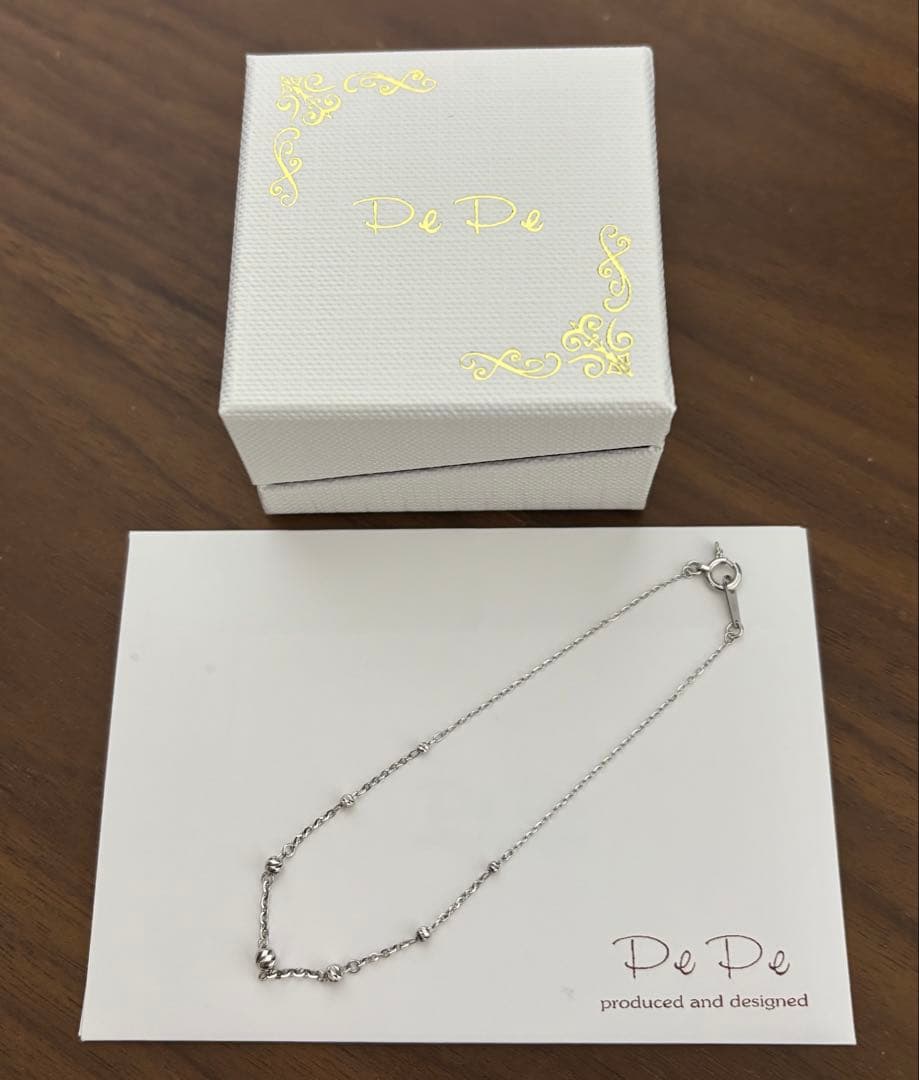 アクセサリーpepe プラチナ ブレスレット
