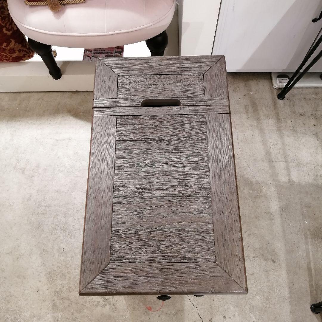 1【希少】 ホームチェア サイドテーブル ナイトテーブル 木製 収納 キャンプ