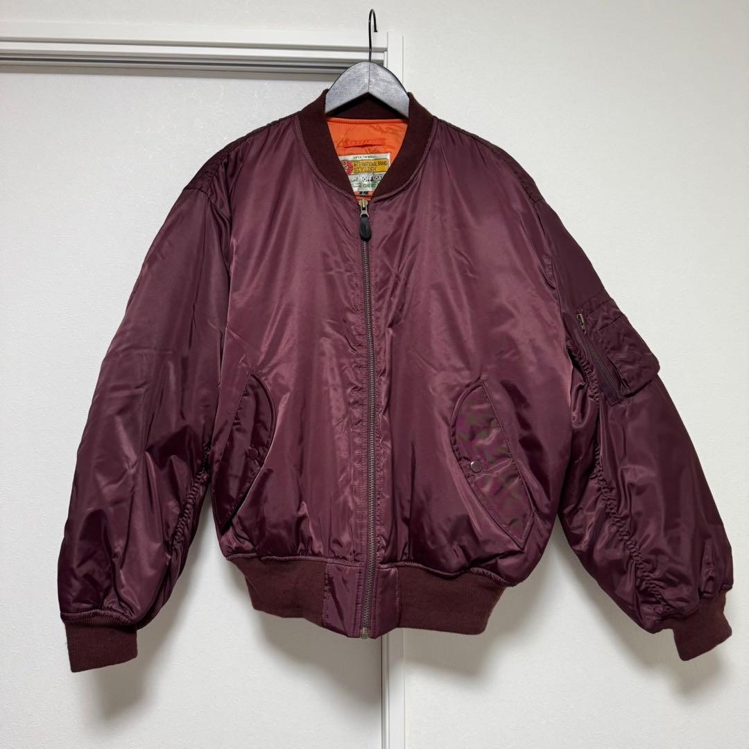 OFF ROAD MA-1 フライトジャケット ナイロン ブルゾン