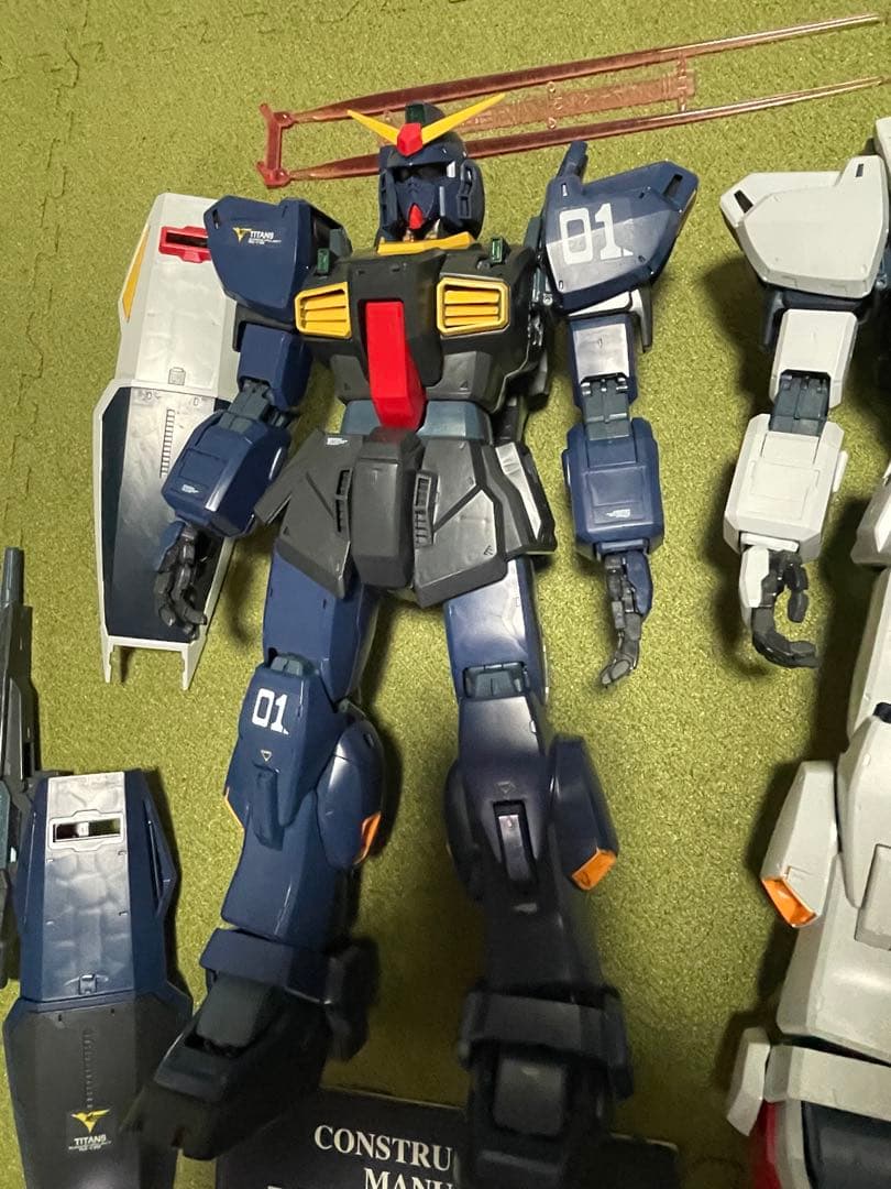 PG 1/60 RX-178 ガンダムMk-II 2体セット 素組ジャンク