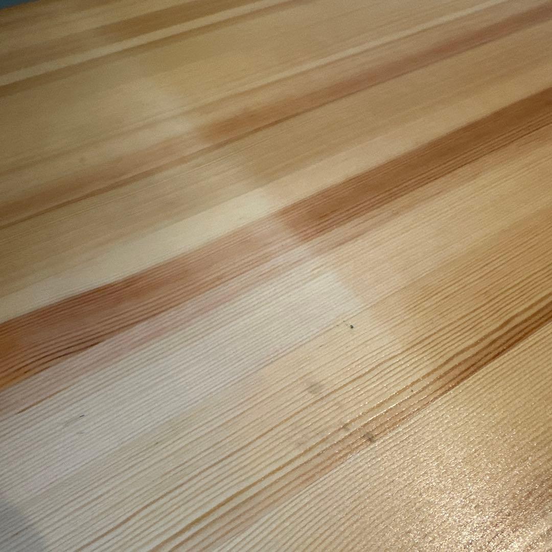 無印　折りたたみハイテーブル　木製カウンターテーブル パイン材