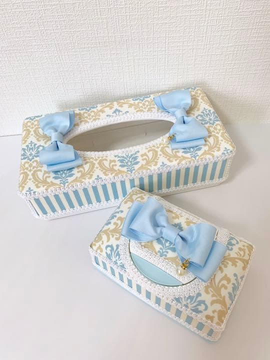 ティッシュケース、ウェットティッシュケース  セット