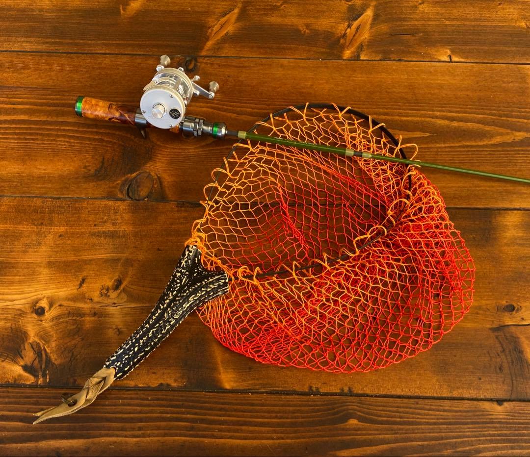 トラウトロッド　長さ調節できるロッド　ウッドグリップ　ベイトロッド　パックロッド