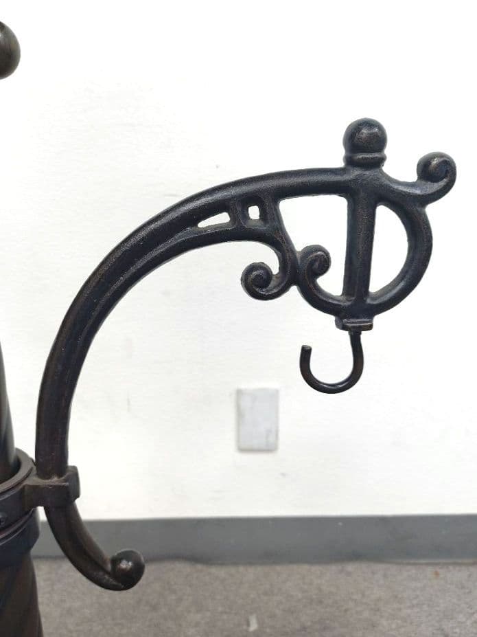 希少 ダブルフェイス 時計 スタンド型 ステーション クロック 温度計付き