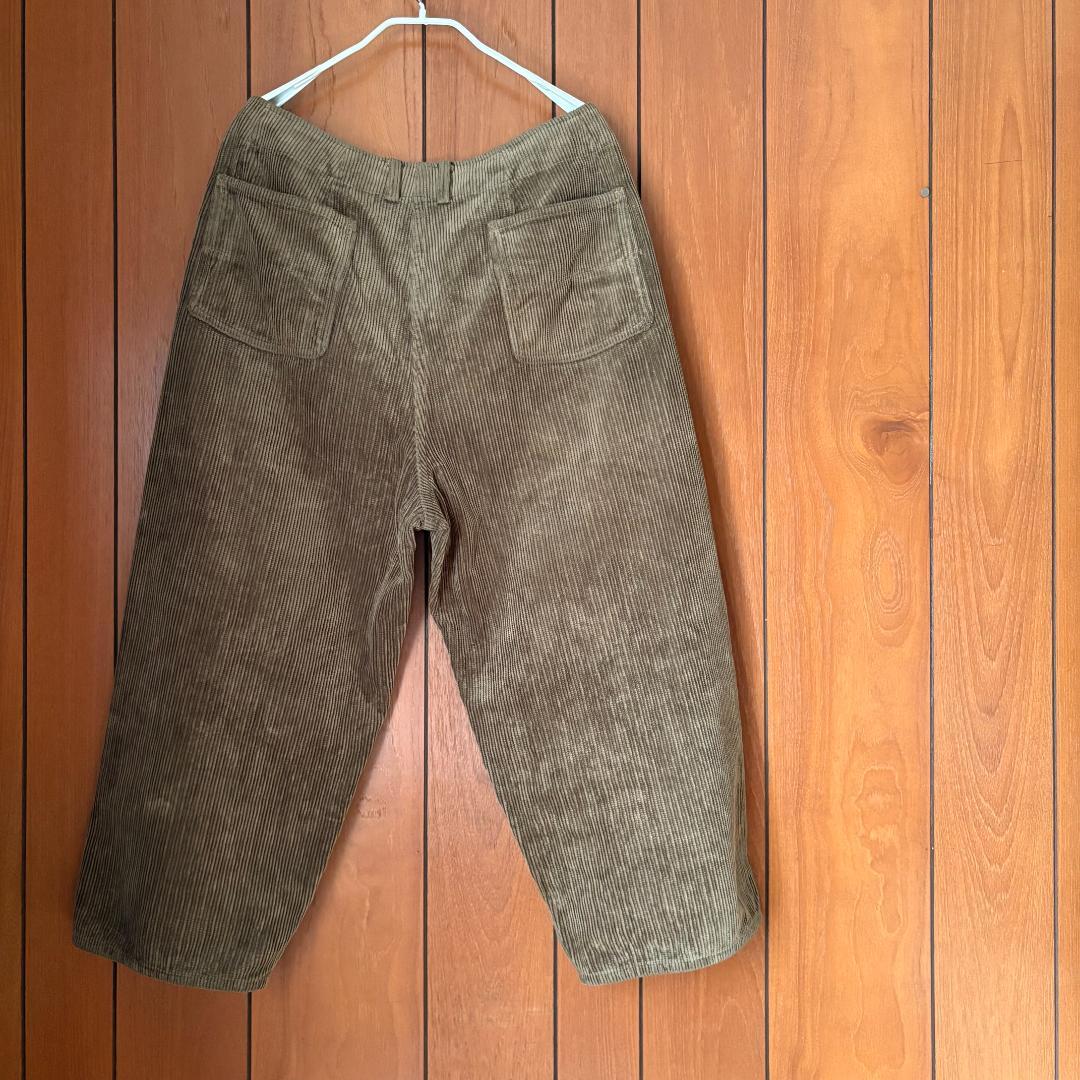 kaval arya pants コーデュロイ dark beige サイズM