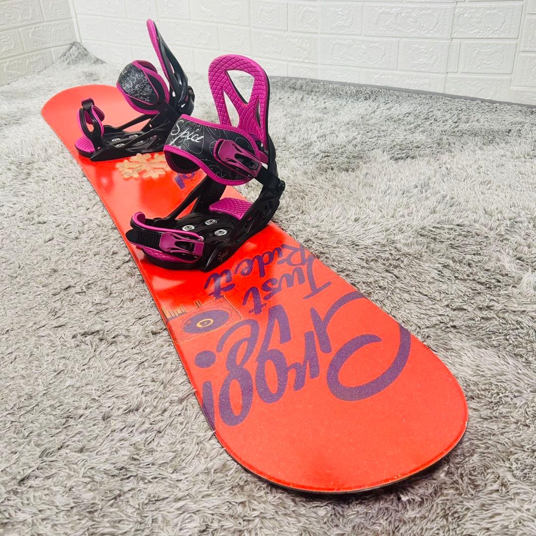 【初心者おすすめ】レディース スノーボード セット 146.5cm　入門