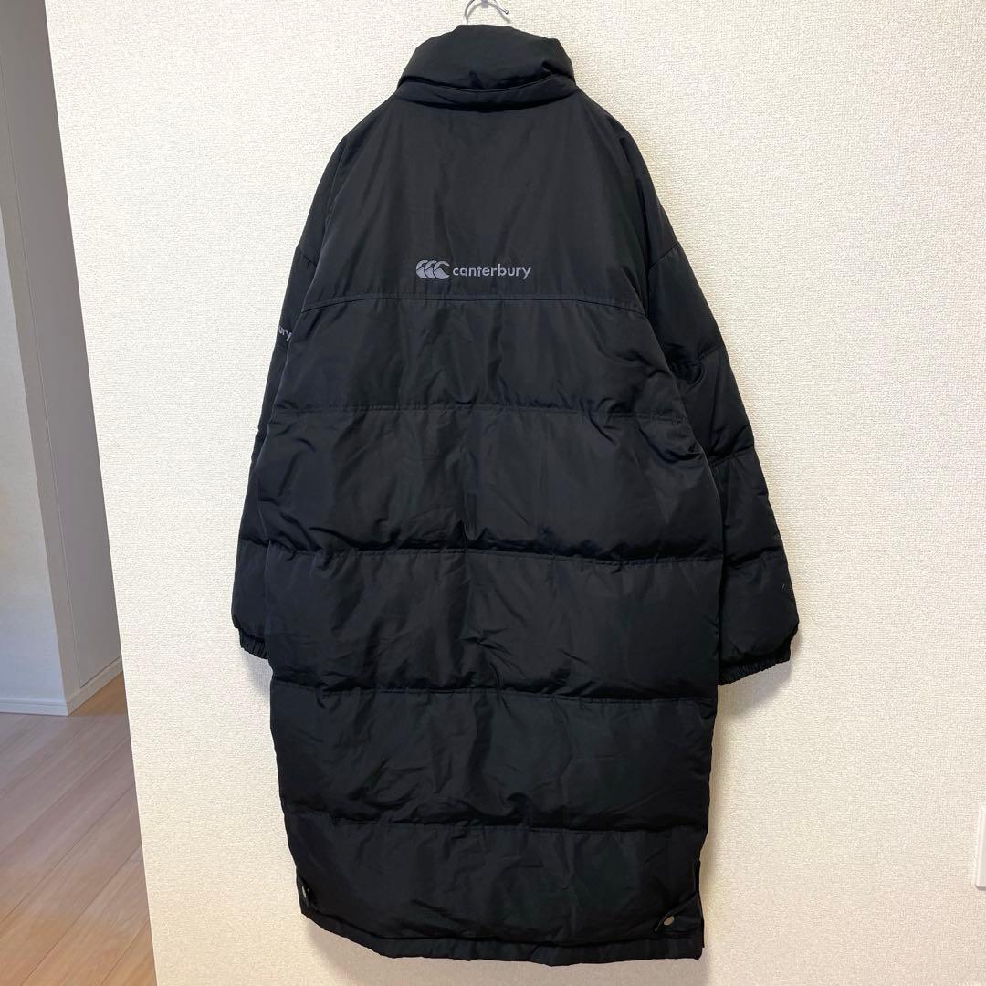 【美品】CANTERBURY 洗える ロングダウンジャケット ベンチコート