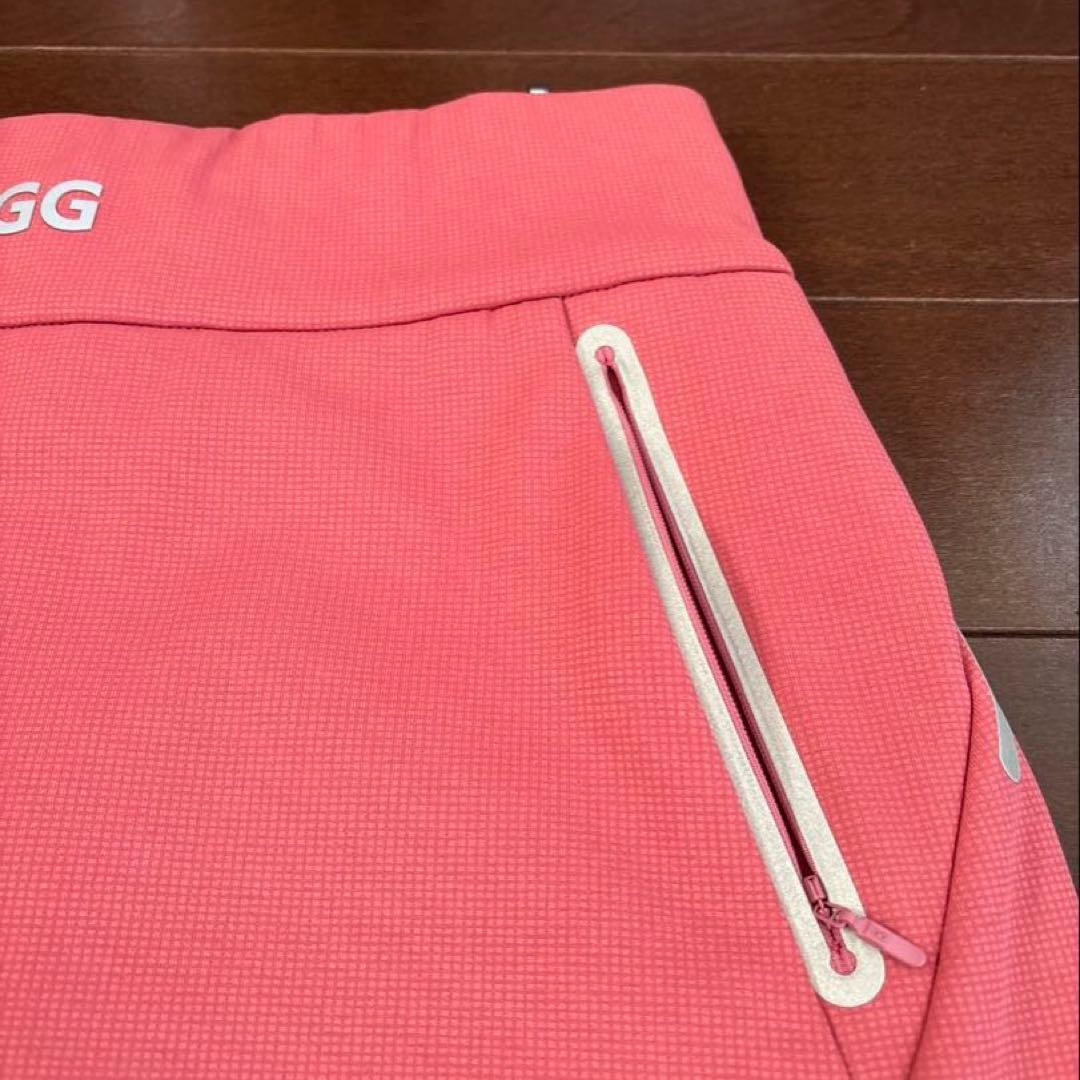 パーリーゲイツ　PGGストレッチダンボール裏起毛セットアップピンクサイズ1