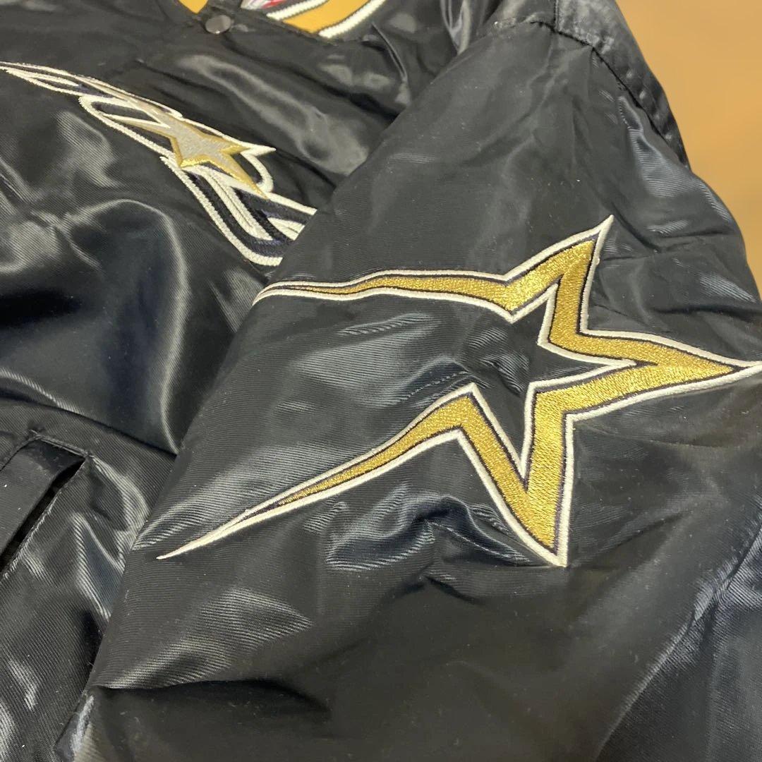 90年代 MLB ヒューストン アストロズ　サテンジャケット　XLサイズ