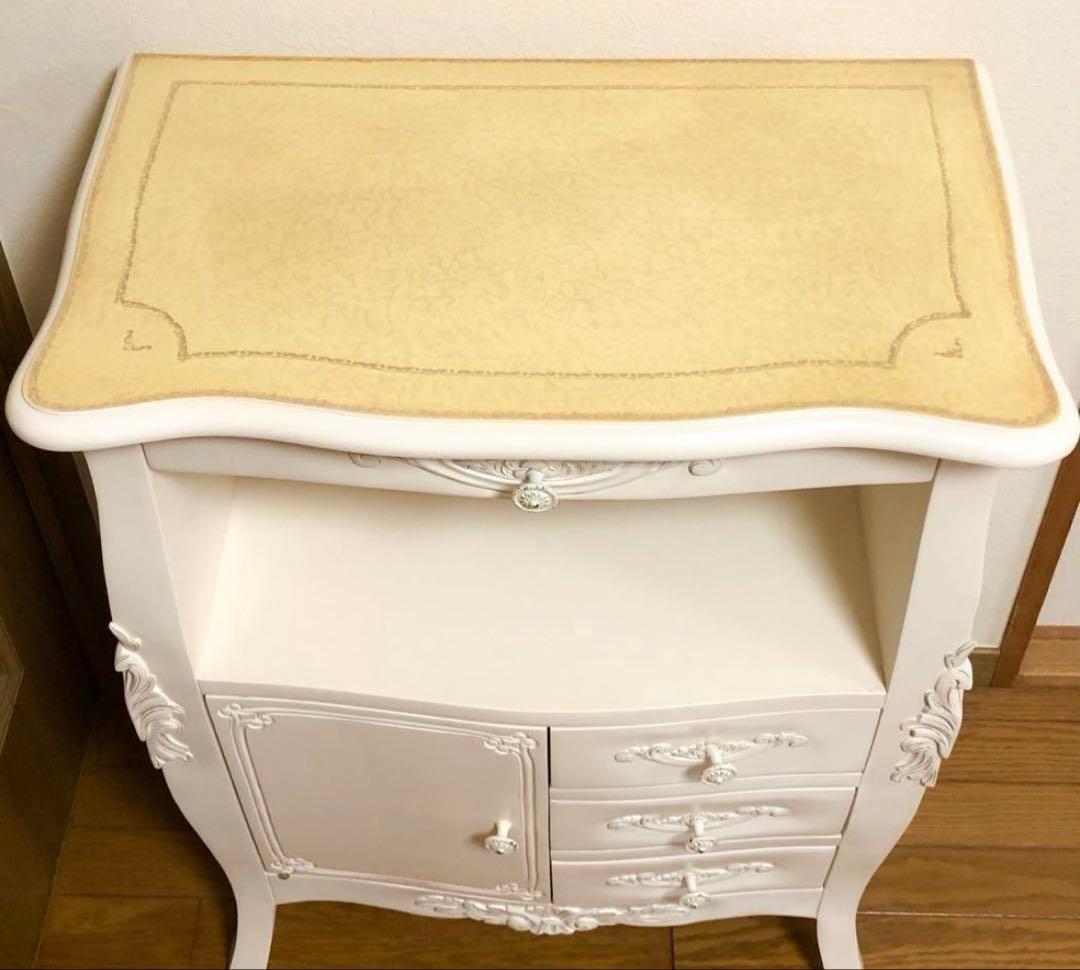 ホワイトクラシックスタイルチェスト