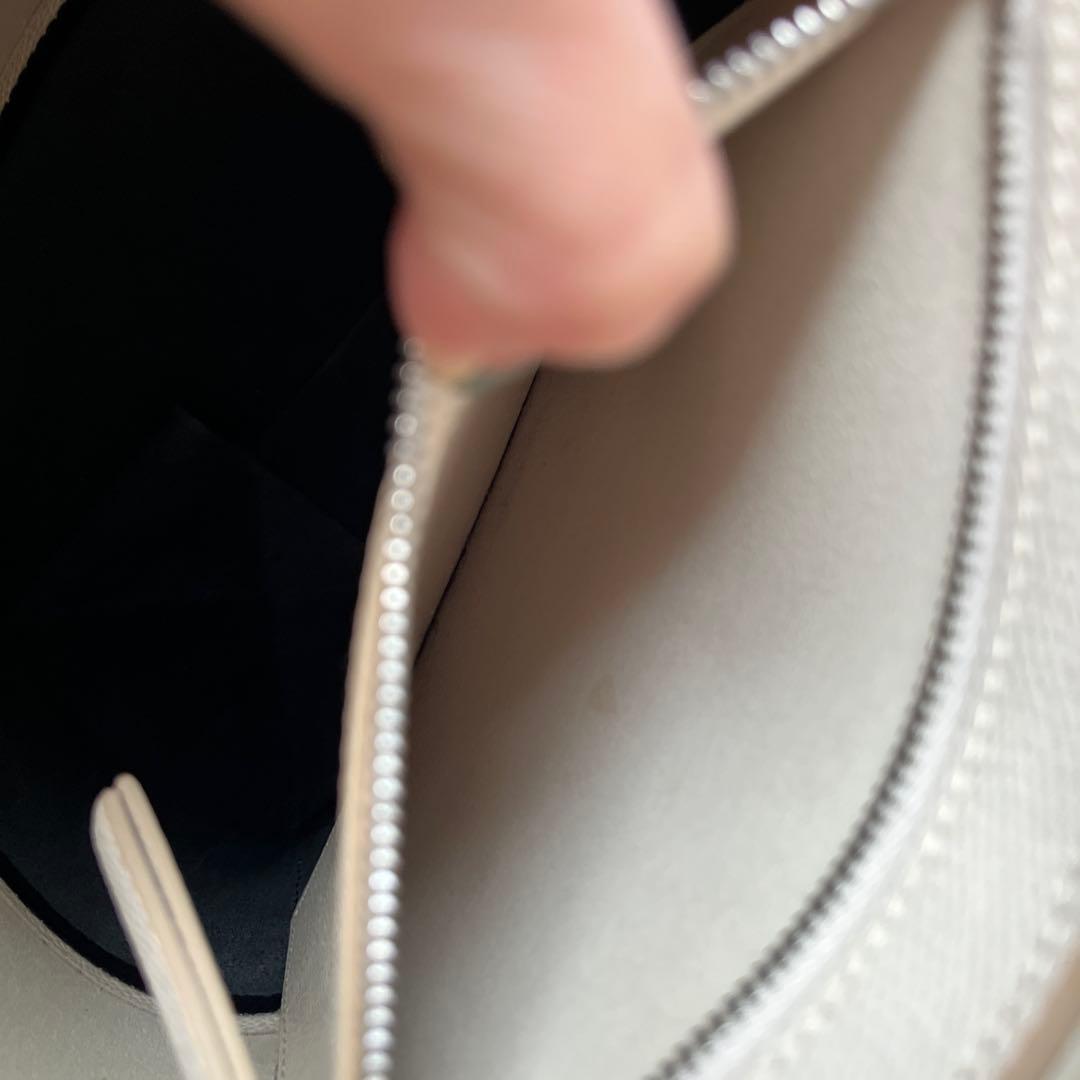 CELINE カバ スモール ホワイト×ブラック