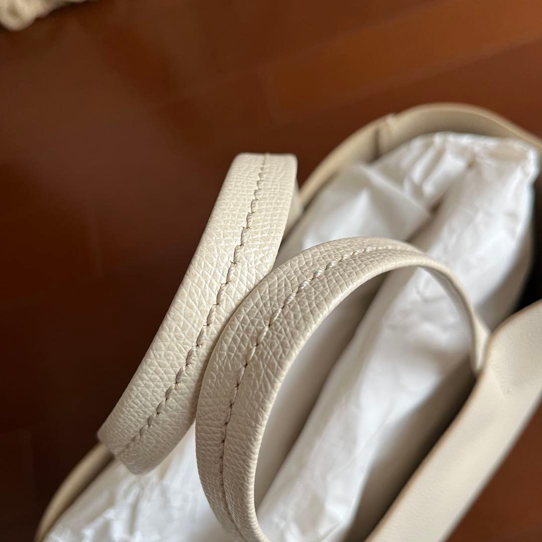 CELINE カバ スモール ホワイト×ブラック