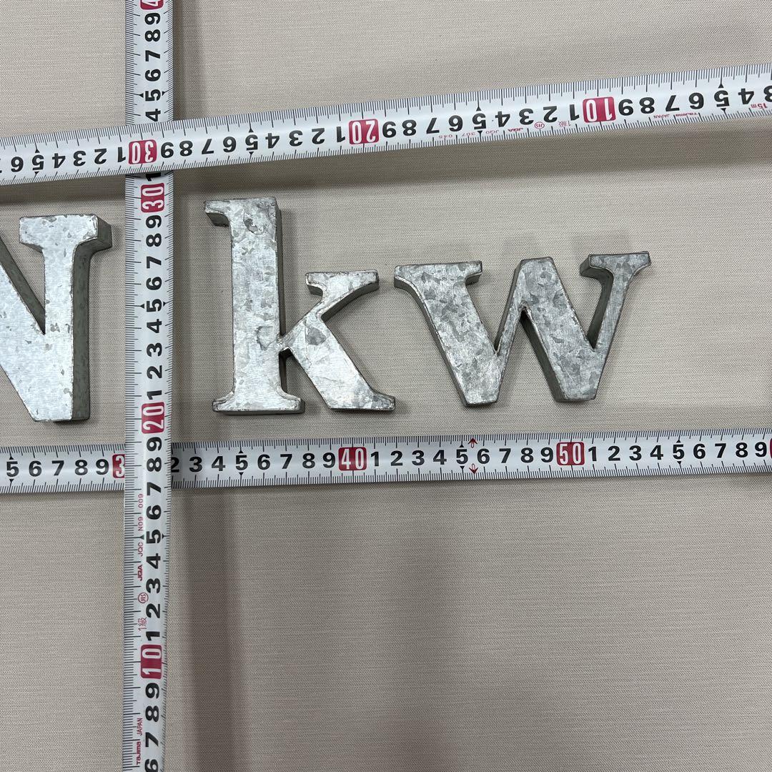 ブリキ箱文字　英数　大小　02017