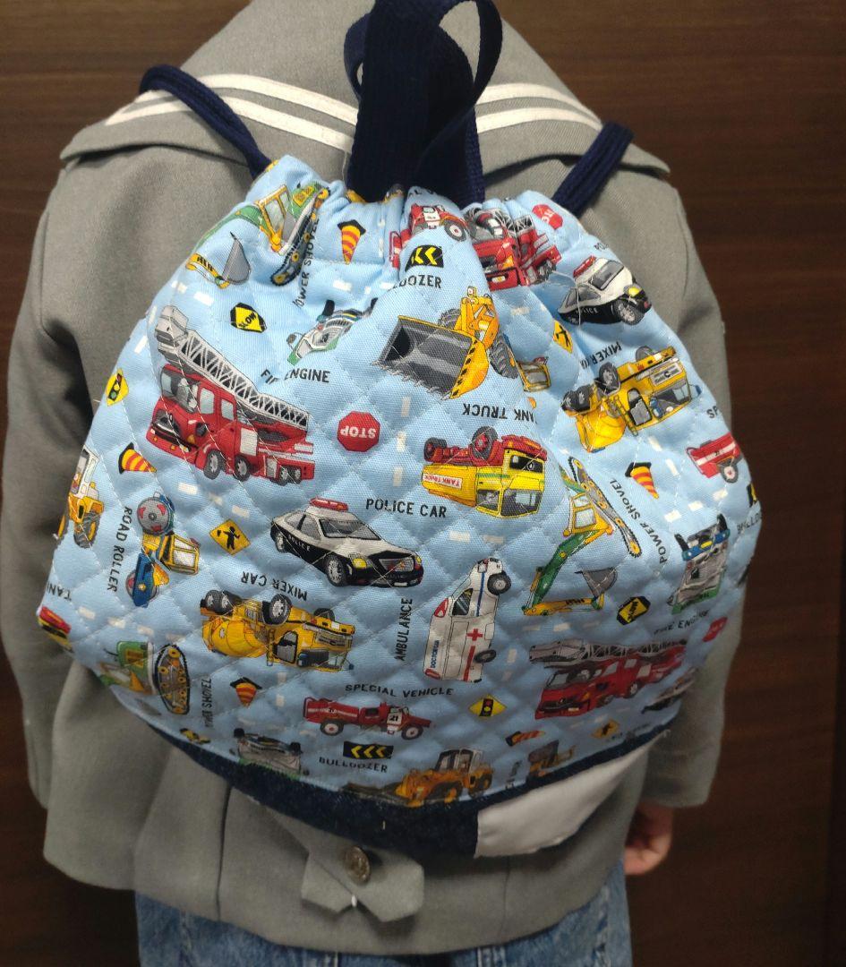 毘天ページ　通園バッグ