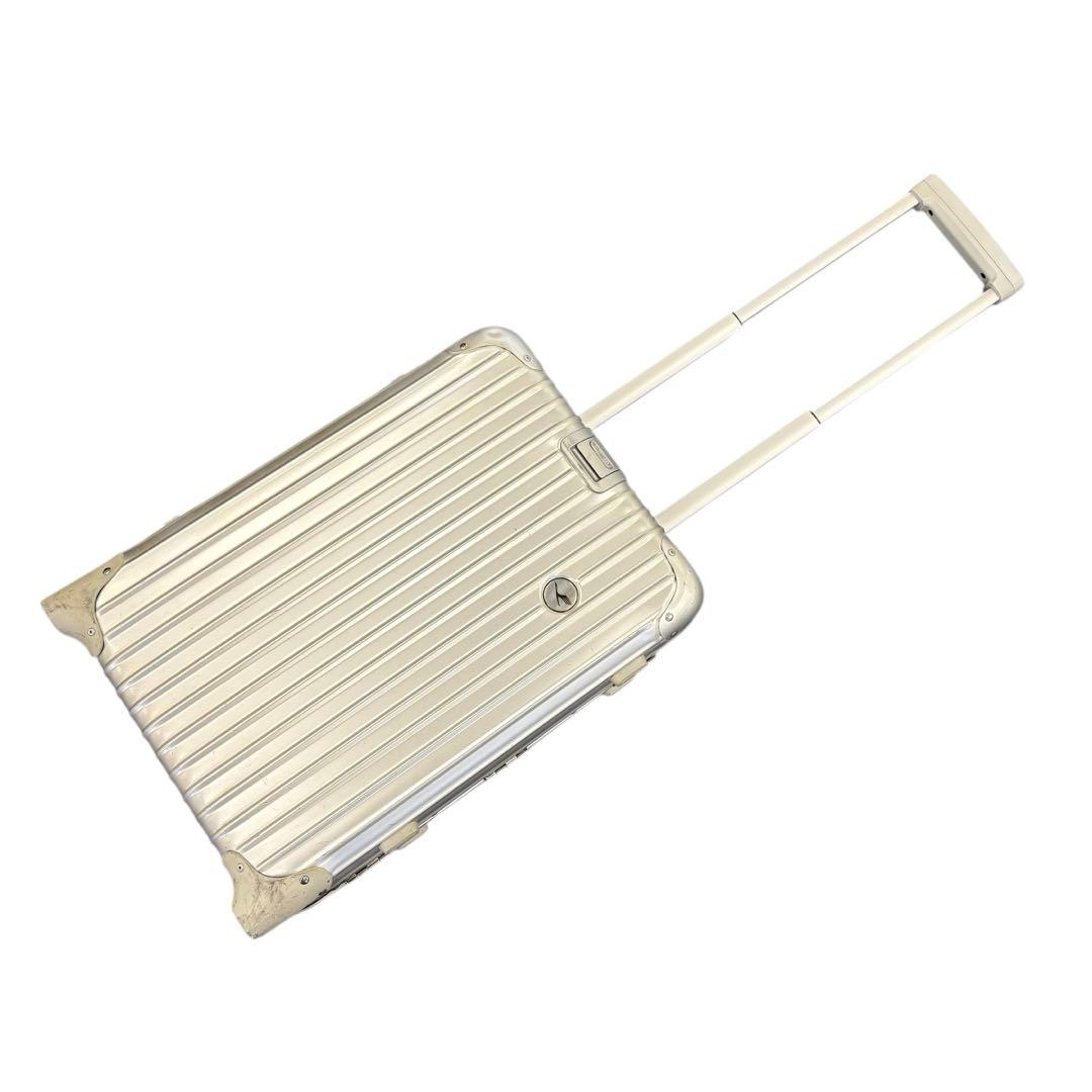 廃盤 美品 RIMOWA ルフトハンザ 2輪 機内持ち込み可32L スーツケース