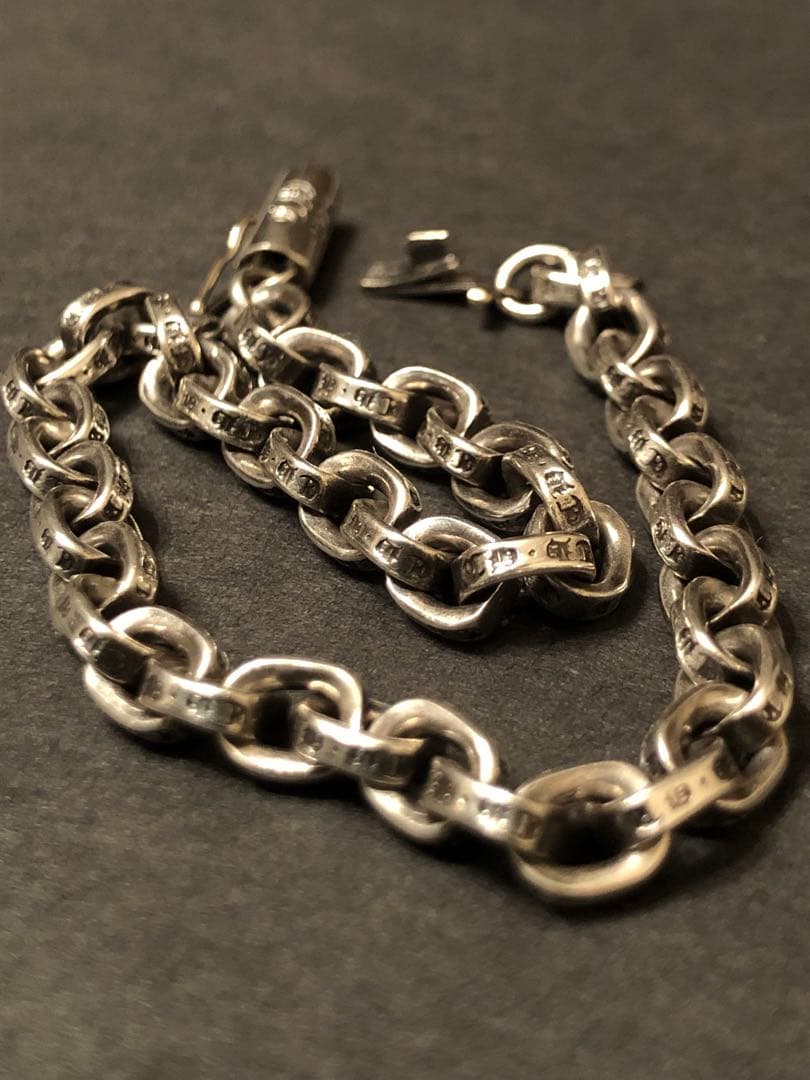 クロムハーツ　定番人気ペーパーチェーンブレスレット　正規ユナイテッドアローズ購入