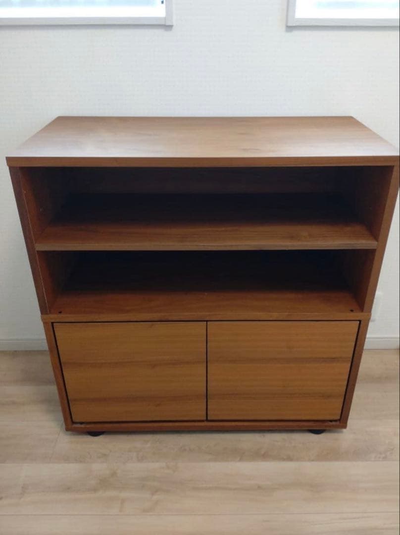 無印良品　ウォールナット　キャビネット