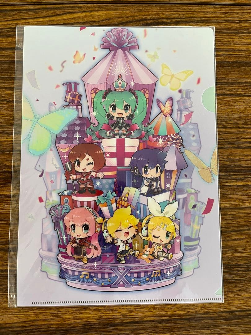 愛*莉様 初音ミク　パパパ・パーティ　新品未開封クリアファイル全10種セット