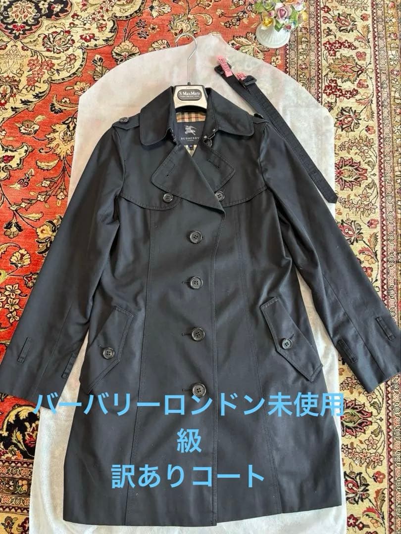 クリスマス特価未使用級☆バーバリーロンドンコートBURBERRYLONDON38