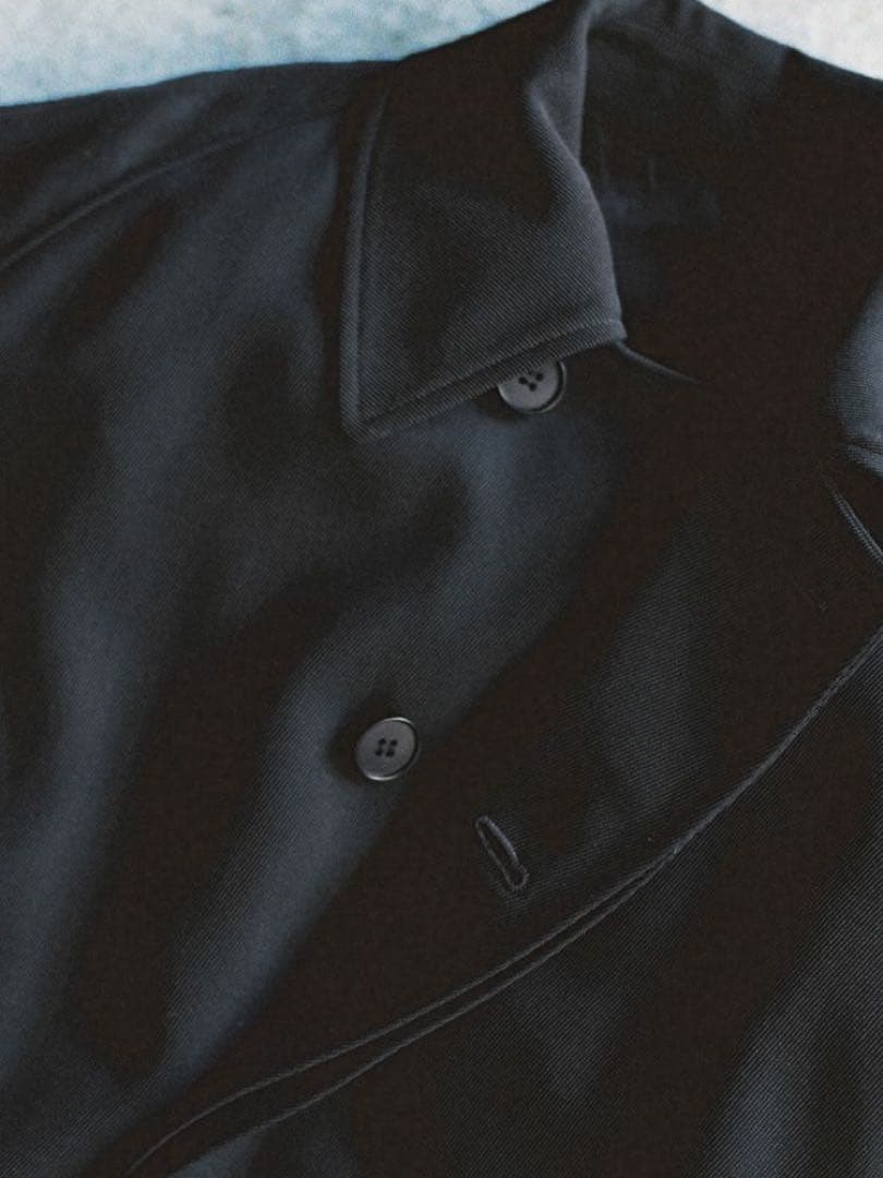 【LIDNM リドム】KERSEY BALMACAAN COAT sstein