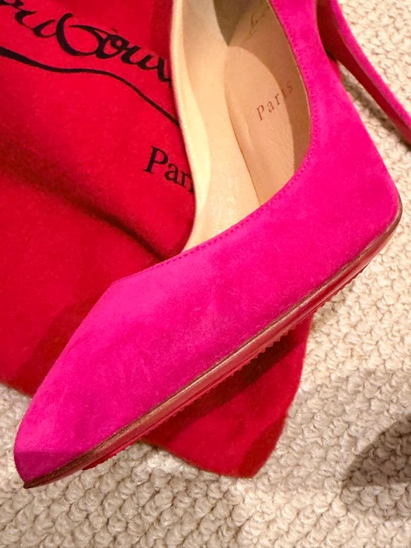 Christian Louboutin バービーピンク ハイヒール