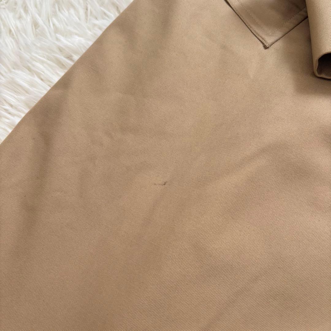 バーバリー ノバチェック トレンチコート ライナー付 メンズL相当 ベージュ