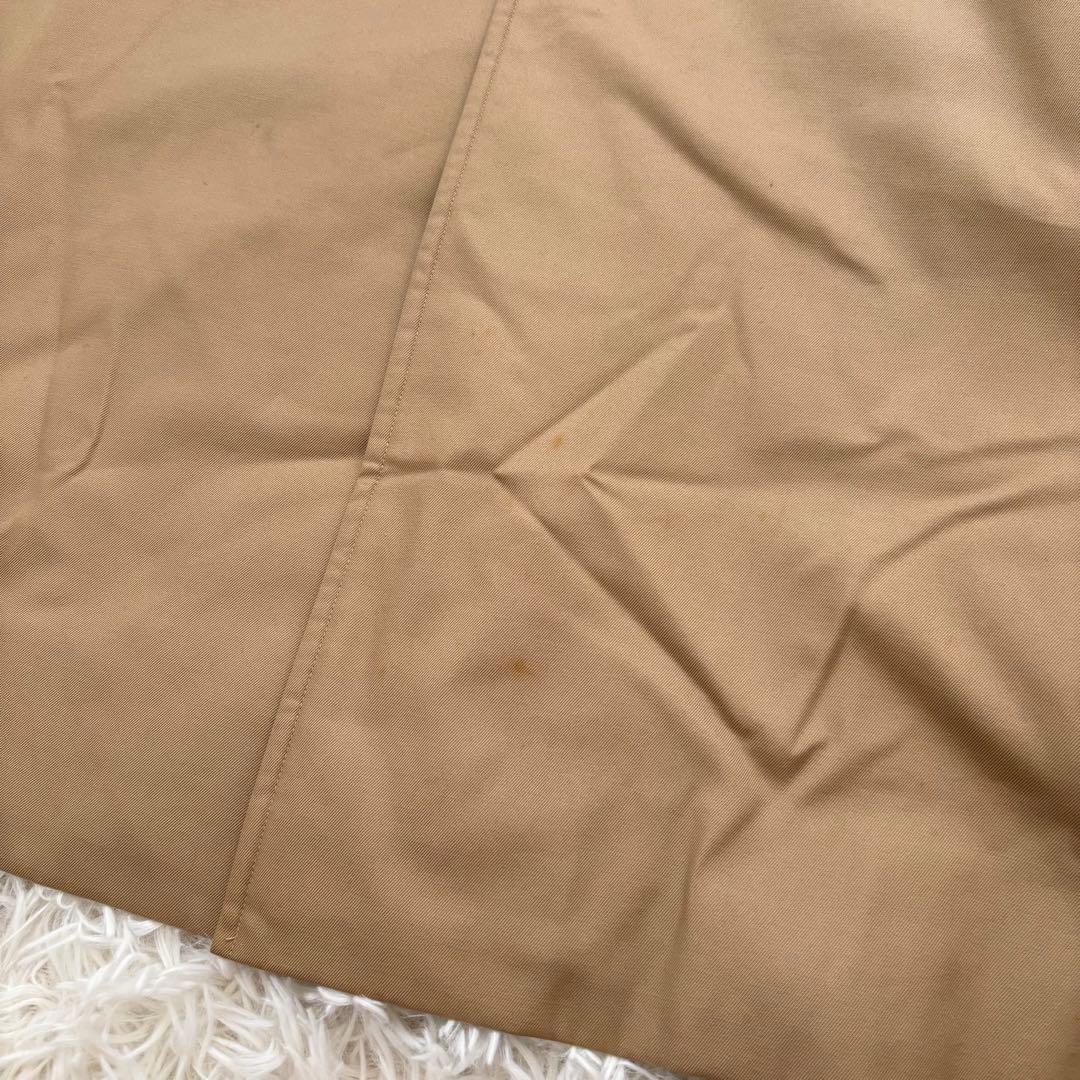 バーバリー ノバチェック トレンチコート ライナー付 メンズL相当 ベージュ