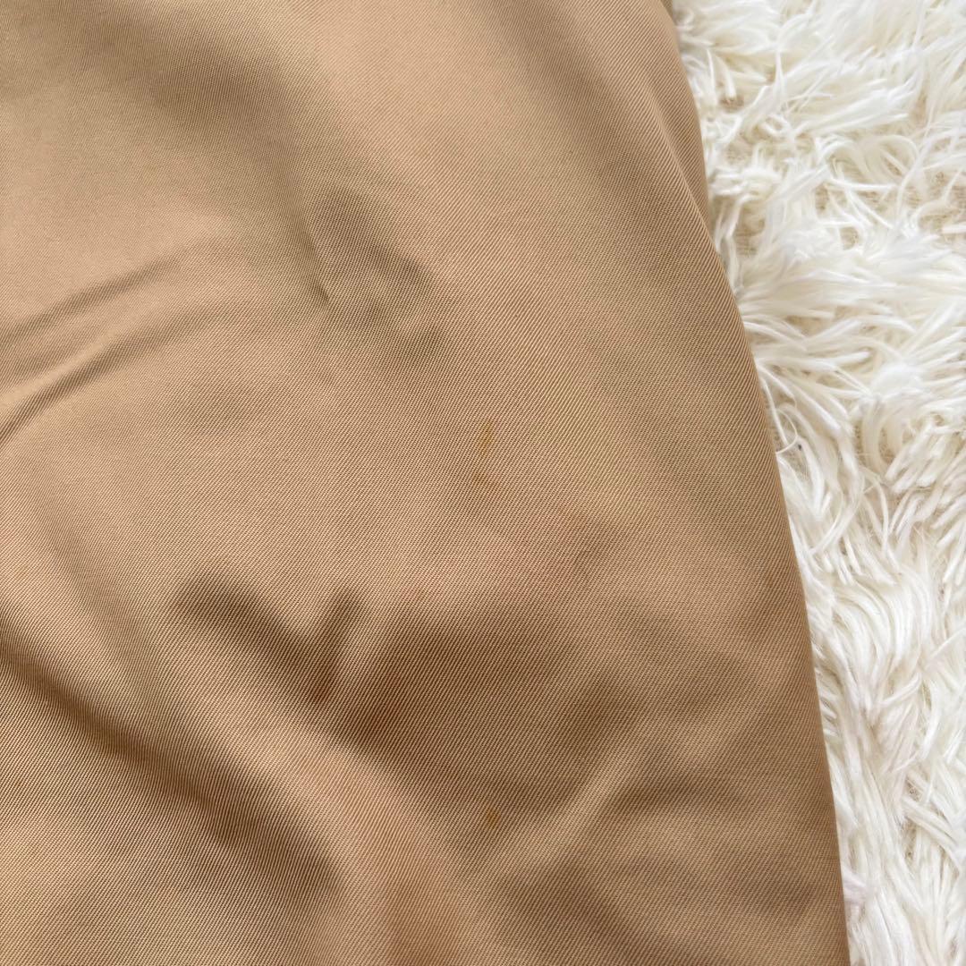 バーバリー ノバチェック トレンチコート ライナー付 メンズL相当 ベージュ