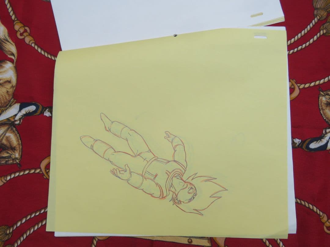 メ*ロ様 ドラゴンボール セル画 原画 フリーザ ベジータ 当時品