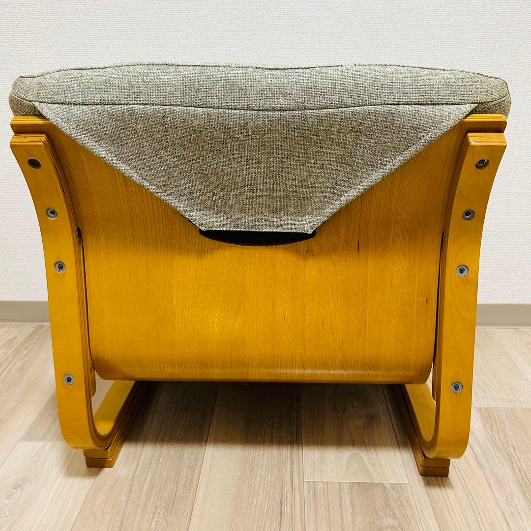 【美品】 通販生活 楽座椅子 カタログハウス　座椅子 クッション