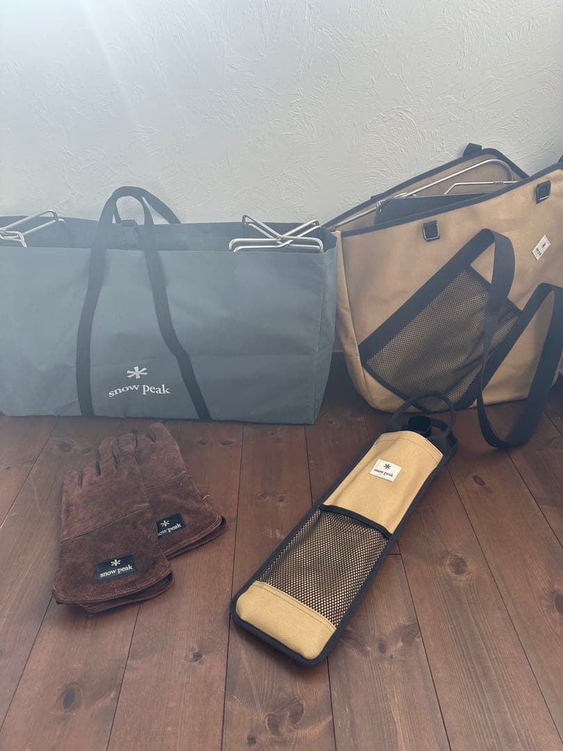 大変お得☆ peak 焚き火台L グローブ　テーブル除く