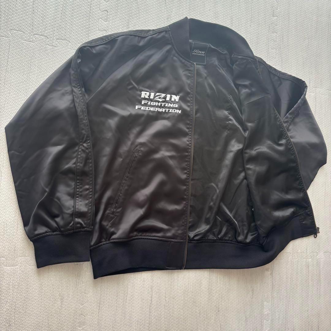 RIZIN × ROEN 雷神×狼煙 ライジン ロエン スカジャン ジャケット
