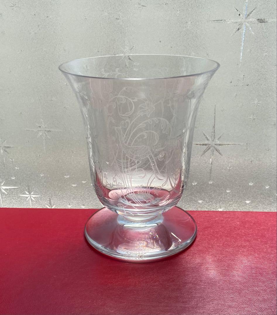 バカラ パルメ　スリムサイズ　花瓶　フラワーベース